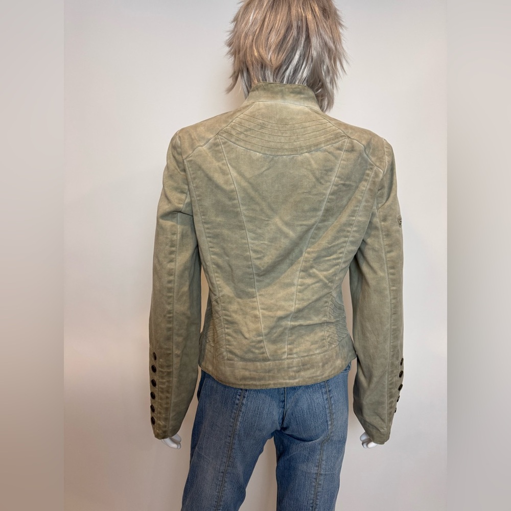 Promod Olive/Beige Utility Jacket - Picture 4 of 7